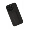Durukar®  iPhone 13 Pro Max Kılıf Mega Standlı Silikon - Siyah