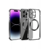 Durukar®  iPhone 13 Pro Max Kılıf Slot Silikon - Siyah