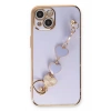Durukar®  iPhone 14 Kılıf Esila Silikon - Lila