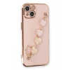 Durukar®  iPhone 14 Kılıf Esila Silikon - Pudra