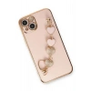 Durukar®  iPhone 14 Kılıf Esila Silikon - Pudra