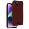 Durukar®  iPhone 14 Kılıf Kelvin Kartvizitli Silikon - Bordo