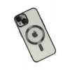 Durukar®  iPhone 14 Kılıf Kross Magneticsafe Kapak - Siyah