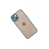 Durukar®  iPhone 14 Kılıf Montreal Silikon Kapak - Yeşil