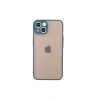 Durukar®  iPhone 14 Kılıf Montreal Silikon Kapak - Yeşil