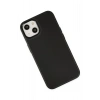 Durukar®  iPhone 14 Plus Kılıf Asya Deri Silikon - Siyah