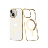Durukar®  iPhone 14 Plus Kılıf Element Magneticsafe Sert Kapak - Gold