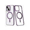 Durukar®  iPhone 14 Plus Kılıf Element Magneticsafe Sert Kapak - Mor