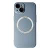 Durukar®  iPhone 14 Plus Kılıf Jack Magneticsafe Lens Silikon - Sierra Blue
