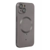 Durukar®  iPhone 14 Plus Kılıf Moshi Lens Magneticsafe Silikon - Füme