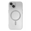 Durukar®  iPhone 14 Plus Kılıf Moshi Lens Magneticsafe Silikon - Gümüş