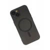 Durukar®  iPhone 14 Plus Kılıf Moshi Lens Magneticsafe Silikon - Siyah