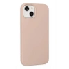 Durukar®  iPhone 14 Plus Kılıf Nano içi Kadife Silikon - Pudra