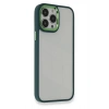 Durukar®  iPhone 14 Pro Kılıf Dora Kapak - Haki Yeşil