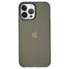 Durukar®  iPhone 14 Pro Kılıf Pc Sert Şeffaf Kapak - Siyah