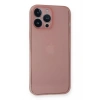 Durukar®  iPhone 14 Pro Kılıf PP Ultra İnce Kapak - Pembe