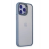 Durukar®  iPhone 14 Pro Kılıf Roblox Lens Standlı Kapak - Sierra Blue
