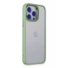 Durukar®  iPhone 14 Pro Kılıf Roblox Lens Standlı Kapak - Yeşil