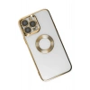 Durukar®  iPhone 14 Pro Kılıf Slot Silikon - Gold