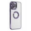 Durukar®  iPhone 14 Pro Kılıf Slot Silikon - Mor
