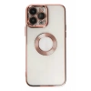 Durukar®  iPhone 14 Pro Kılıf Slot Silikon - Rose Gold