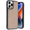 Durukar®  iPhone 14 Pro Max Kılıf Aras Deri Kapak - Pudra