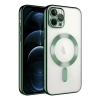 Durukar®  iPhone 14 Pro Max Kılıf Kross Magneticsafe Kapak - Koyu Yeşil