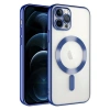Durukar®  iPhone 14 Pro Max Kılıf Kross Magneticsafe Kapak - Lacivert