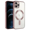Durukar®  iPhone 14 Pro Max Kılıf Kross Magneticsafe Kapak - Rose