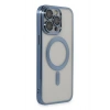 Durukar®  iPhone 14 Pro Max Kılıf Kross Magneticsafe Kapak - Sierra Blue