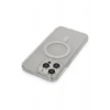 Durukar®  iPhone 14 Pro Max Kılıf Matte Şeffaf Magneticsafe - Şeffaf