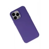 Durukar®  iPhone 14 Pro Max Kılıf Nano içi Kadife Silikon - Mor