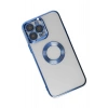 Durukar®  iPhone 14 Pro Max Kılıf Slot Silikon - Mavi