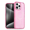Durukar®  iPhone 14 Pro Max Kılıf Star Magsafe Kapak - Pembe