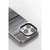 Durukar®  iPhone 14 Pro Wave Kapak - Koyu Kahve