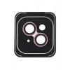 Durukar®  iPhone 14 PVD Metal Kamera Lens - Pembe