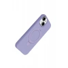 Durukar®   iPhone 14 Regal Magsafe Standlı Kapak - Lila