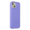 Durukar®   iPhone 15 Kılıf Nano içi Kadife Silikon - Lila