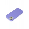Durukar®   iPhone 15 Kılıf Nano içi Kadife Silikon - Lila