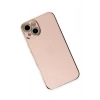 Durukar®  iPhone 15 Kılıf Volet Silikon - Pembe