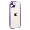 Durukar®   iPhone 15  Lensli Silikon - Mor