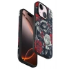 Durukar®  iPhone 15 Plus Flower Series Magsafe Kapak - Siyah