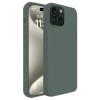 Durukar®  iPhone 15 Plus Kılıf First Silikon - Koyu Yeşil