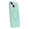 Durukar®   iPhone 15 Plus Regal Magsafe Standlı Kapak - Su Yeşili