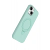 Durukar®   iPhone 15 Plus Regal Magsafe Standlı Kapak - Su Yeşili