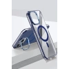 Durukar®  iPhone 15 Pro Drop Magsafe Kapak - Lacivert