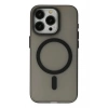 Durukar®  iPhone 15 Pro Kılıf Lodos Magneticsafe Mat Kapak - Siyah