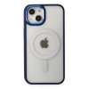 Durukar®  iPhone 15 Pro Kılıf Room Magneticsafe Silikon - Lacivert