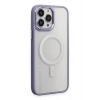 Durukar®  iPhone 15 Pro Kılıf Room Magneticsafe Silikon - Lila