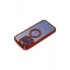 Durukar®  iPhone 15 Pro Kılıf Slot Silikon - Kırmızı